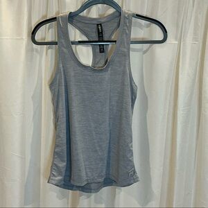 Vuori Lux Racerback Tank- Light Heather Grey- Size Small